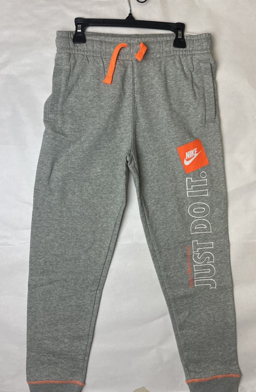 Nike Boys' Sportswear Just Do It Jogger Pants size M No price tag